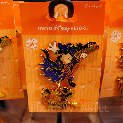 ピンバッジ（2022年ディズニーハロウィングッズ）