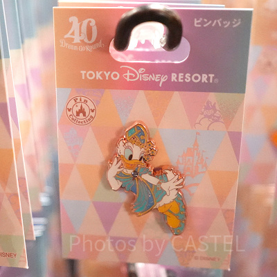 ピンバッジ（ディズニー40周年グッズ）