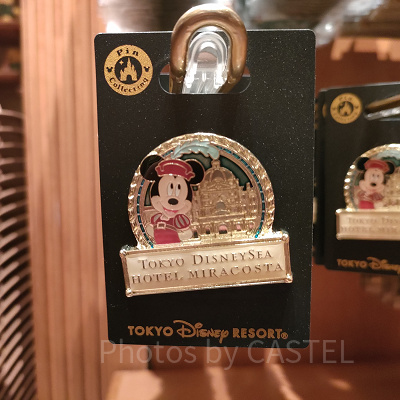 ピンバッジ（ミラコスタグッズ）