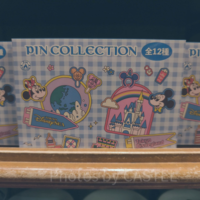 ピンバッジセット(パークモチーフグッズ)