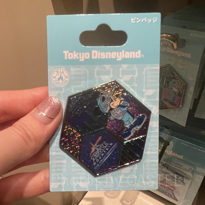 ピンバッジ（スペースマウンテンファイナルグッズ）