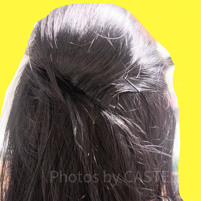 しっかりピンで留める