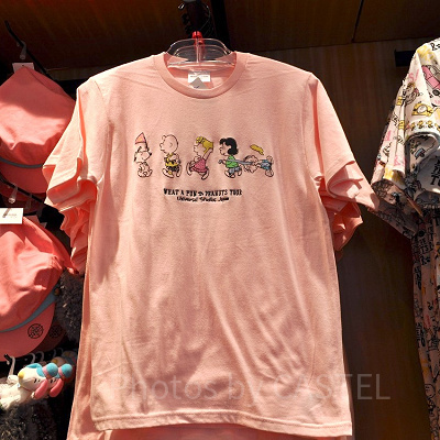 ピンクTシャツ／WHAT A FUN PEANUTS TOUR