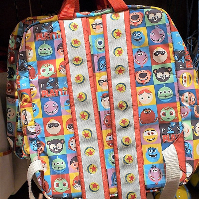 ピクサー・プレイタイムデザインリュック（裏）
