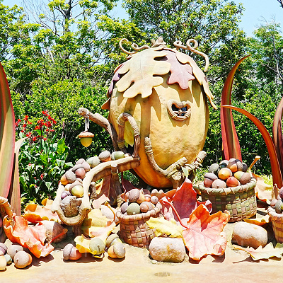 ピクシーホロウの秋のエリア