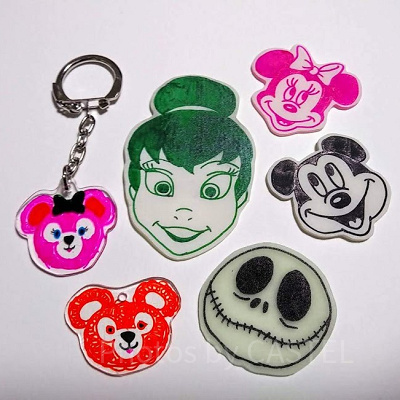 プラ板ディズニー