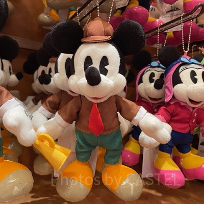 ぬいぐるみバッジ（ミッキー）