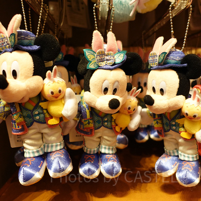 ぬいぐるみバッジ（ミッキー）