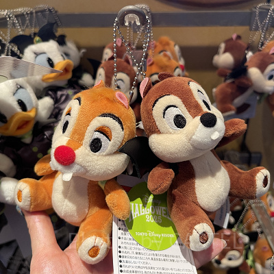 ぬいぐるみバッジセット(ディズニーハロウィングッズ2025)