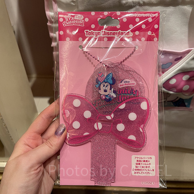 ぬいぐるみバッジスタンド（ミニーのファンダーランドグッズ）