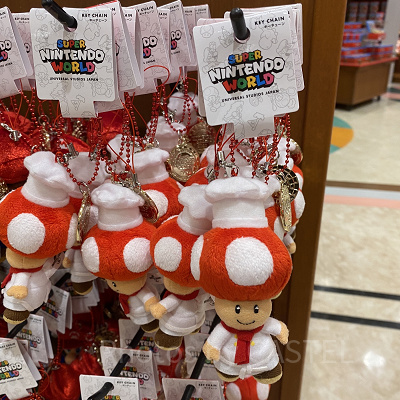 ぬいぐるみキーチェーン（シェフキノピオ）