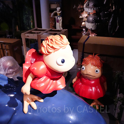 「公開倉庫」で会えるポニョ（ジブリパーク）