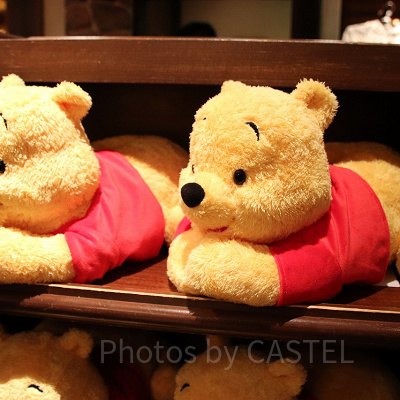 プーさんのティッシュボックスカバー