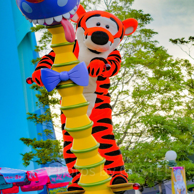 プーさんのハニーハントにはティガーも登場