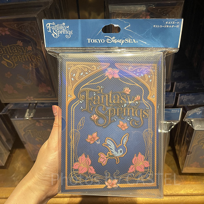 ポストカードホルダー＆ポストカード（ファンタジースプリングスグッズ）