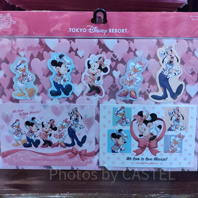 ミニー・べスティーズ・バッシュ！グッズ：ポストカード＆ステッカー