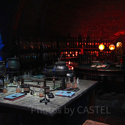 魔法薬学の教室（スタジオツアーロンドン）