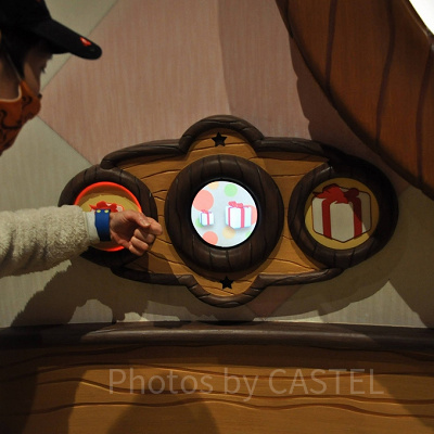 キノピオカフェ店内のパワーアップポイント