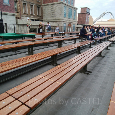 「クリスタルの約束」特別鑑賞エリアのプレミア席の様子