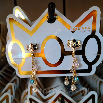 ピーチ姫のイヤリング