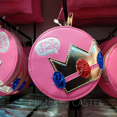 ピーチ姫の丸型コインケース