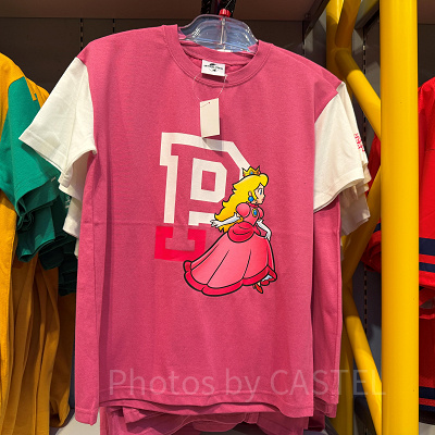 ピーチ姫のTシャツ