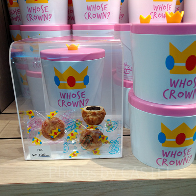 ピーチ姫の缶入りクッキー