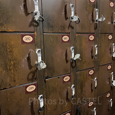 ハリー・ポッター・アンド・ザ・フォービドゥン・ジャーニーの専用コインロッカー