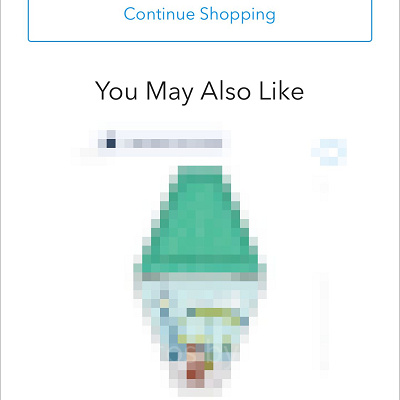 「カートの中身を見る」ページへ進む