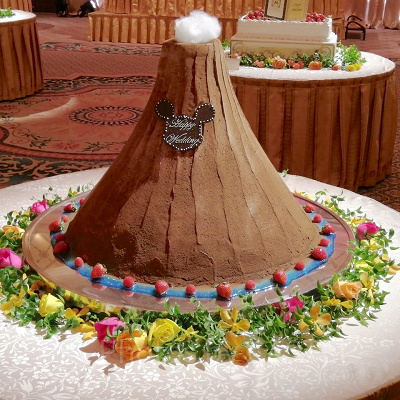 プロメテウス火山のウエディングケーキ