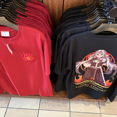 煉獄Tシャツ（USJ鬼滅の刃グッズ2024）