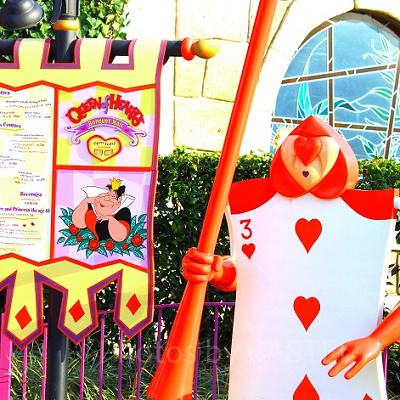 クイーン・オブ・ハートのバンケットホール