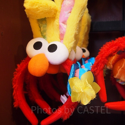 うさ耳カチューシャエルモ（黄色い耳）