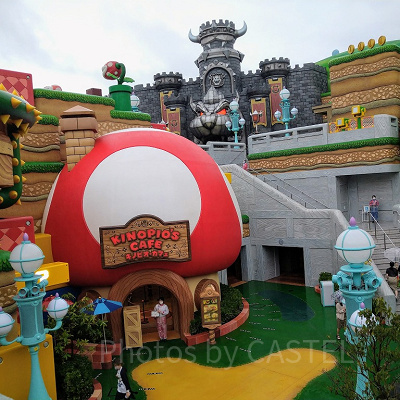 雨のスーパーニンテンドーワールド