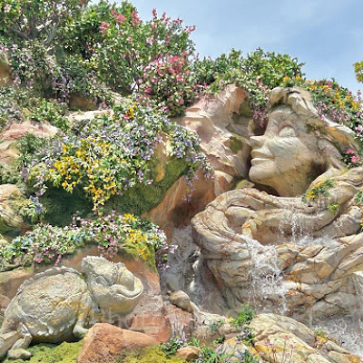 ラプンツェル、パスカルのロックワーク