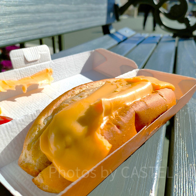 リフレッシュメントコーナー：チーズドッグ