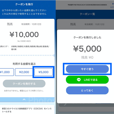 地域共通クーポン（電子）