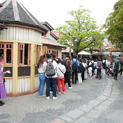 レストランの混雑状況