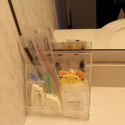 客室のバスルームアメニティー