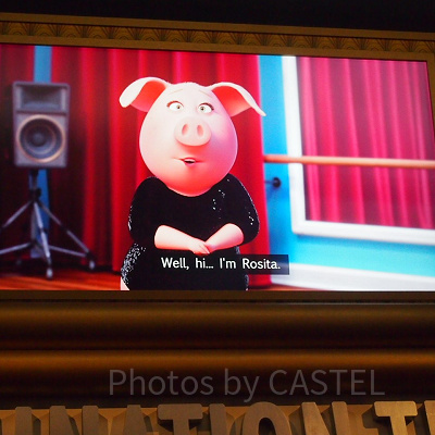 ダンスに自信のないお母さんブタのロジータ