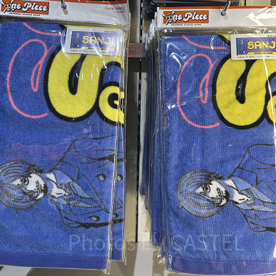 サンジフェイスタオル（ワンピースグッズ2025）