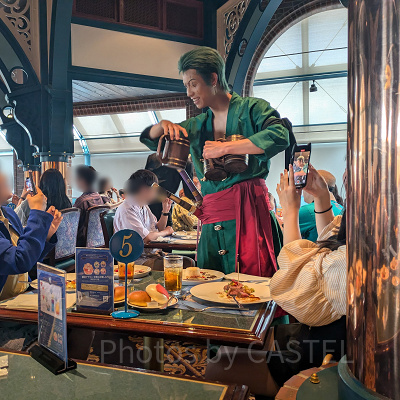 サンジの海賊レストランのゾロ（2024年）