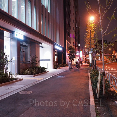 1番出口を出た直後の風景