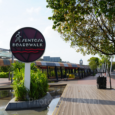 シーアクアリウム:セントーサボードウォーク(徒歩ルート)