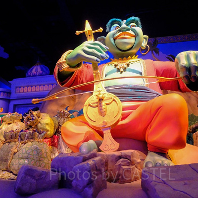 【シー編】雨ディズニーフォトスポット②シンドバッド・ストーリーブック・ヴォヤッジ