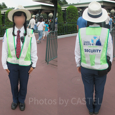 セキュリティーオフィサーのコスチューム