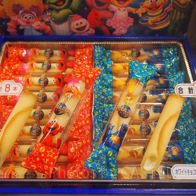 セサミ・ストリートシガレットクッキー