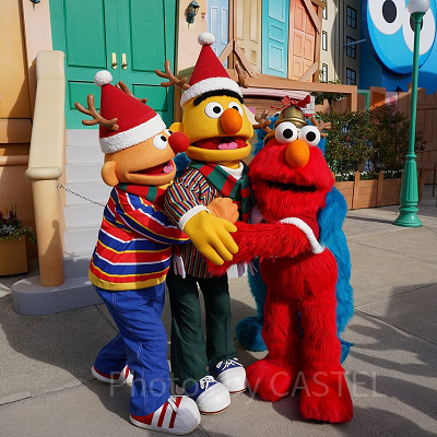 ワンダーランドのセサミストリートグリーティング