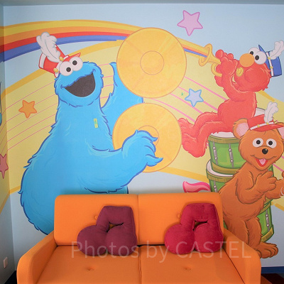 セサミストリート・マーチングバンド・ルーム