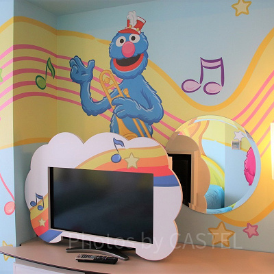 セサミストリート・マーチングバンド・ルーム